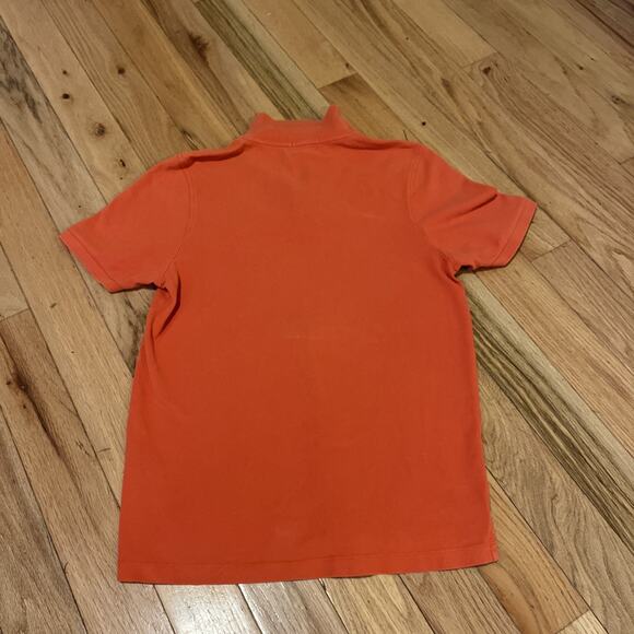 Burberry London Mens Large Orange Polo Shirt Nova Check Size Large - Picture 7 of 7